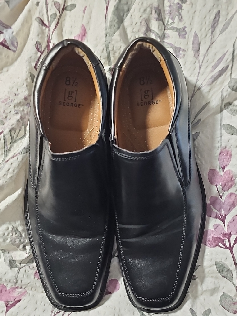 George Black Men’s Slip-On Dress Loafers